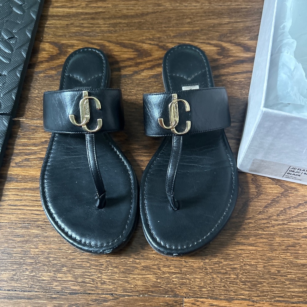 Jimmy choo flat sandal size 6